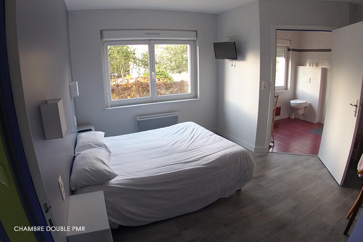 L'hôtel L'Ecume de mer dispose de chambres PMR confortables en Côtes d'Armor